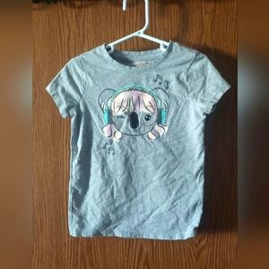Cat & Jack Size 4/5 XS Gray T-Shirt